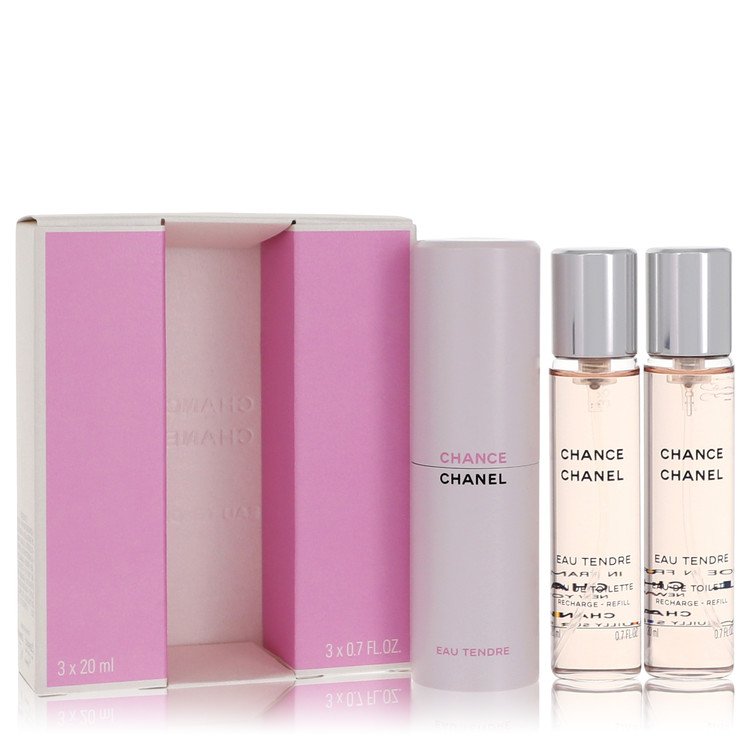 Chanel Chance eau tendre Mini Eau De Toilette Spray + 2 Refills