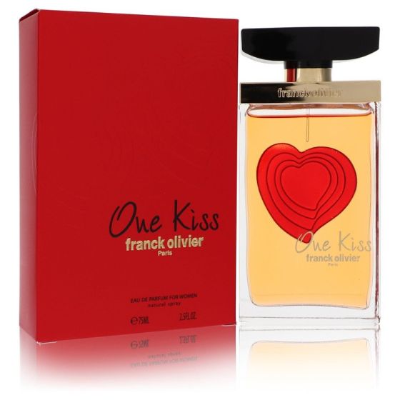 Franck olivier one kiss by Franck olivier 2.5 oz Eau De Parfum Spray for Women