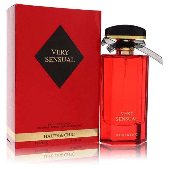 Haute & chic very sensual by Haute & chic 3.4 oz Eau De Parfum Spray for Women