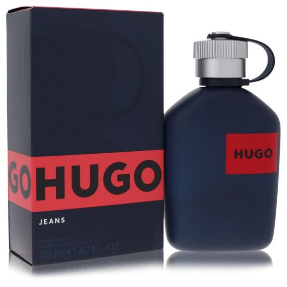 Hugo jeans by Hugo boss 4.2 oz Eau De Toilette Spray for Men